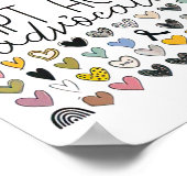 Ondersteuning Autisme Bewustzijn Adapt Accepteer A Poster (Hoek)