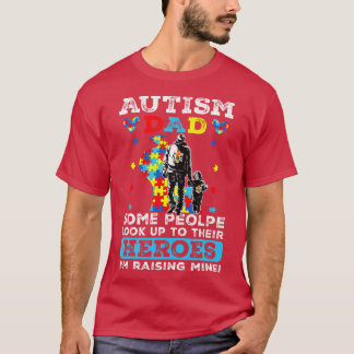 Ondersteuning Autisme Trots Pap Autisme Awareness  T-shirt