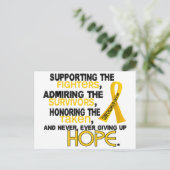 Ondersteuning bewondering voor het eren van 3.2 Ki Briefkaart (Staand voorkant)