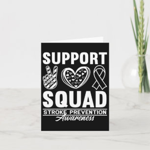 Ondersteuning Bewustzijn Squad Hart Ziekte Beroert Kaart