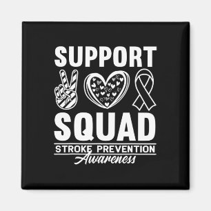 Ondersteuning Bewustzijn Squad Hart Ziekte Beroert Magneet