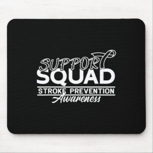 Ondersteuning Bewustzijn Squad Hart Ziekte Beroert Muismat