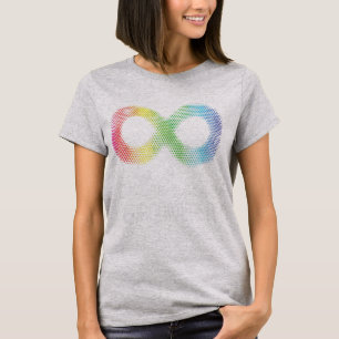 Ondersteuning door show voor autisme en aanvaardin t-shirt