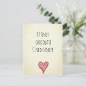 Ondersteuning en aanmoediging van kanker briefkaart (Staand voorkant)