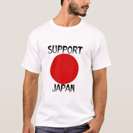 ONDERSTEUNING JAPAN - Japan Aardbevingsverlichting T-shirt