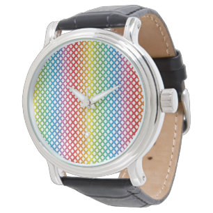 Ondersteuning LGBT Rainbow Pride polshorloge Horloge