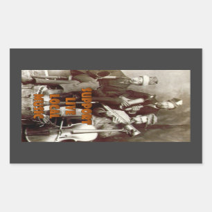 Ondersteuning Live Music Sticker
