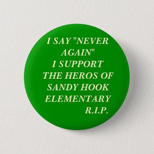 ONDERSTEUNING SANDY HOOK ELEMENTARY RONDE BUTTON 5,7 CM (Voorkant)