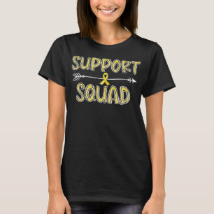 Ondersteuning Squad Bone Cancer Awareness Gift T-shirt