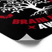 Ondersteuning Squad Brain Aneurysm Awareness Suppo Poster (Hoek)