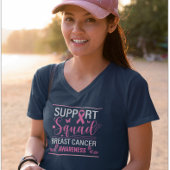 Ondersteuning Squad- Breast Cancer Awareness Desig T-shirt
