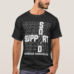 Ondersteuning Squad Melanoma Awareness T-shirt