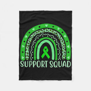 Ondersteuning Squad Mental Health Awareness Maand Fleece Deken