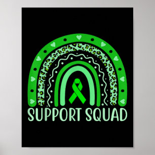 Ondersteuning Squad Mental Health Awareness Maand Poster