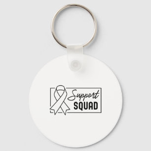 Ondersteuning Squad Oranje Warrior CRPS Awareness Sleutelhanger