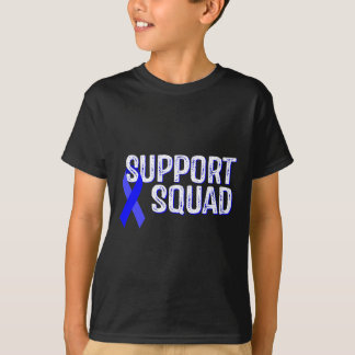 Ondersteuning Squad Warrior Alopecia Areata Awaren T-shirt