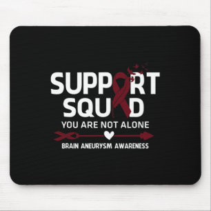 Ondersteuning Squad Warrior Brain Aneurysm Awarene Muismat