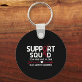 Ondersteuning Squad Warrior Brain Aneurysm Awarene Sleutelhanger (Voorkant)