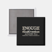 Ondersteuning Stop Overdosering Internationale Ove Magneet (Voorkant / Achterkant)