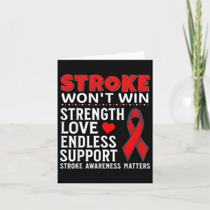 Ondersteuning Stroke Awareness Gifts Brain Attack  Kaart