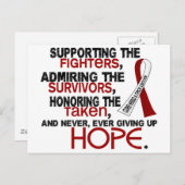 Ondersteuning van de ontvangst van 3.2 hoofdhalska briefkaart (Voorkant / Achterkant)