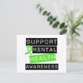 Ondersteuning van geestelijke gezondheid briefkaart (Staand voorkant)