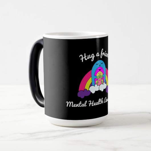 Ondersteuning van geestelijke gezondheid magische mok (Voorkant links)