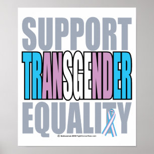 Ondersteuning van gendergelijkheid poster