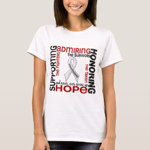 Ondersteuning van het admBeduren van 9 Mesothelioo T-shirt