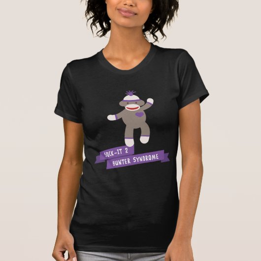 Ondersteuning van Hunter Syndrome Awareness T-shirt (Voorkant)