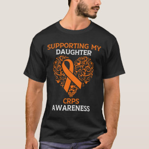 Ondersteuning van mijn dochter RSD CRPS Awareness T-shirt
