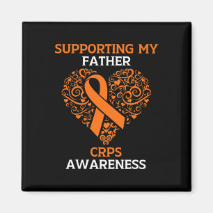 Ondersteuning van mijn vader RSD CRPS Awareness Ma Magneet