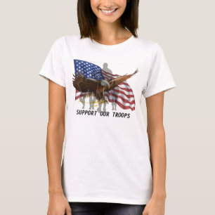 ONDERSTEUNING VAN ONZE TROEPEN T-SHIRT
