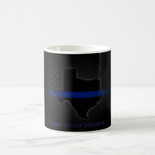 Ondersteuning van Texas Law Enforcement Coffee Mok