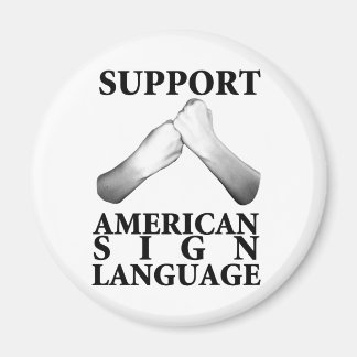 Ondersteuning voor Amerikaanse gebarentaal (achter Magneet