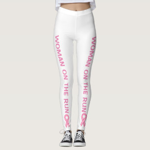 Ondersteuning voor borstkanker uitvoeren leggings