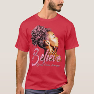 Ondersteuning voor borstkanker Warrior Awareness G T-shirt