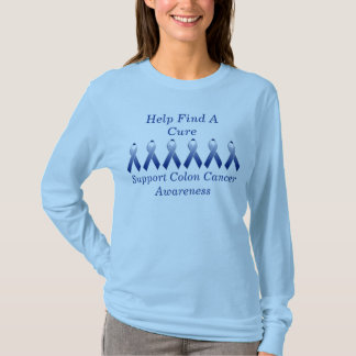 Ondersteuning voor Colon Cancer Awareness T-shirt