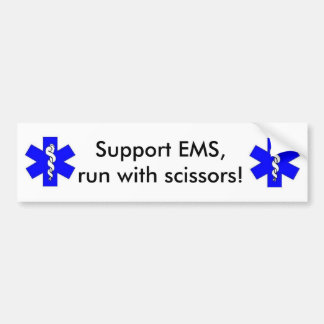 Ondersteuning voor EMS Bumpersticker