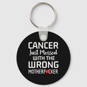 Ondersteuning voor kankerbewustwording Get Well Ca Sleutelhanger