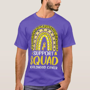 Ondersteuning voor kinderkanker Squad Gold Ribb T-shirt