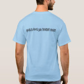 Ondersteuning voor lokaal MC Light Blue T-shirt (Achterkant)