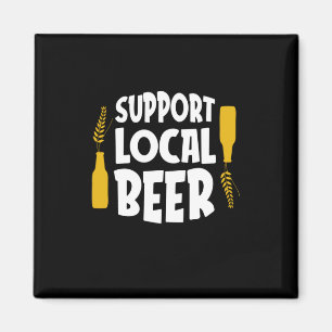Ondersteuning voor lokale bier magneet