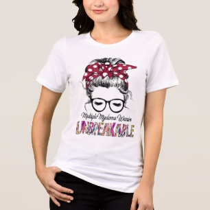 Ondersteuning voor multipel myeloom Tri-Blend shirt