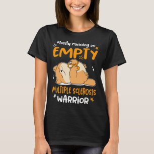 Ondersteuning voor Multiple Sclerose Awareness Rib T-shirt