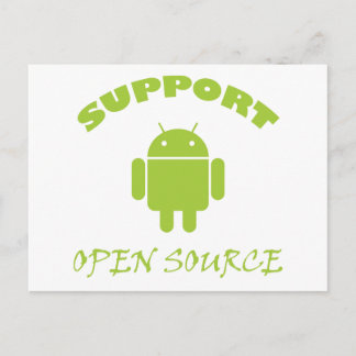 Ondersteuning voor Open Source Robot Briefkaart