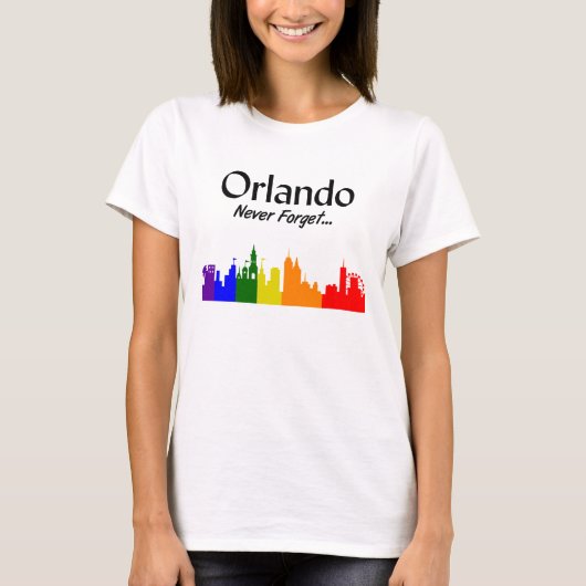 Ondersteuning voor Orlando Florida T-shirt (Voorkant)