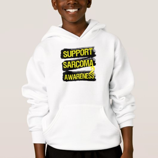 Ondersteuning voor Sarcoma Awareness Grunge (Voorkant)