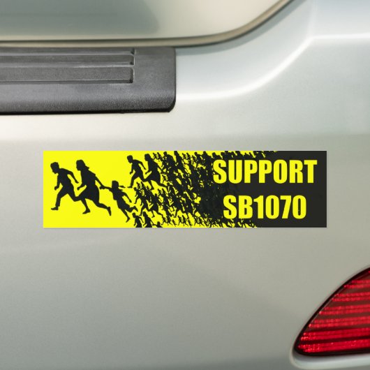 Ondersteuning voor SB1070 - Ondersteuning voor Ari Bumpersticker (Op auto)