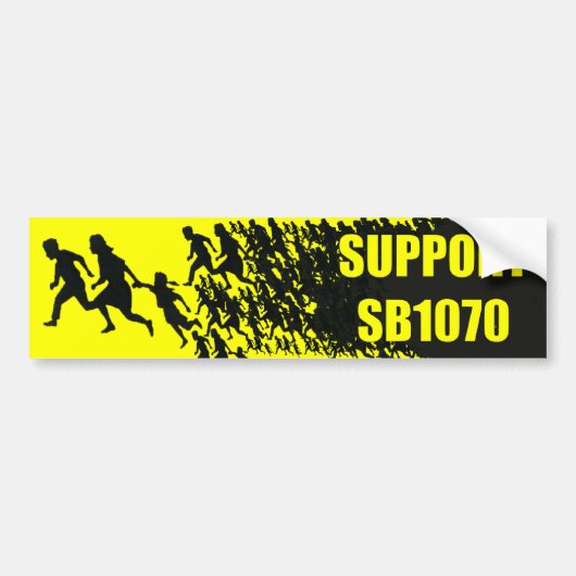 Ondersteuning voor SB1070 - Ondersteuning voor Ari Bumpersticker (Voorkant)